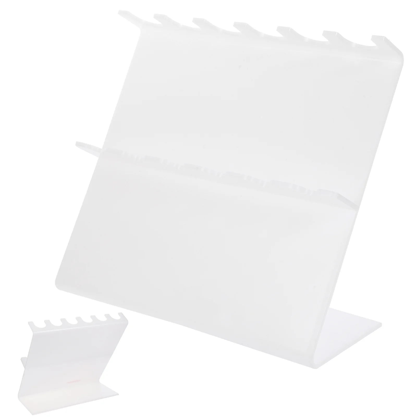 

1pcs Plastic Holder Stand For Laboratory Linear Storage Rack Portable Multiple Pipette Support Durable Lab Tool Sampling Micro