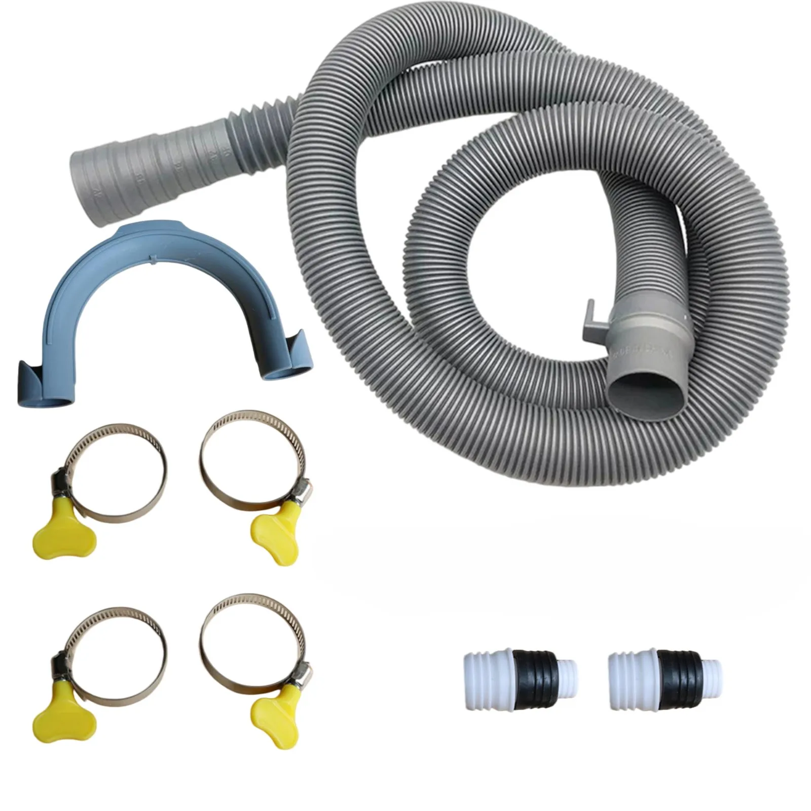

3/4.8m Foldable RV Sewage Hose Extension RV Trailer Sewer Hose For RVs Campervans And Trailers Leakproof RV Hose Accessories