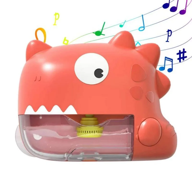 Automatische bubbelbadmachine - Cartoon badkuip bubbelspeelgoed voor kinderen, geschikt voor kinderen van 3-5 jaar, leuk badtijdcadeau