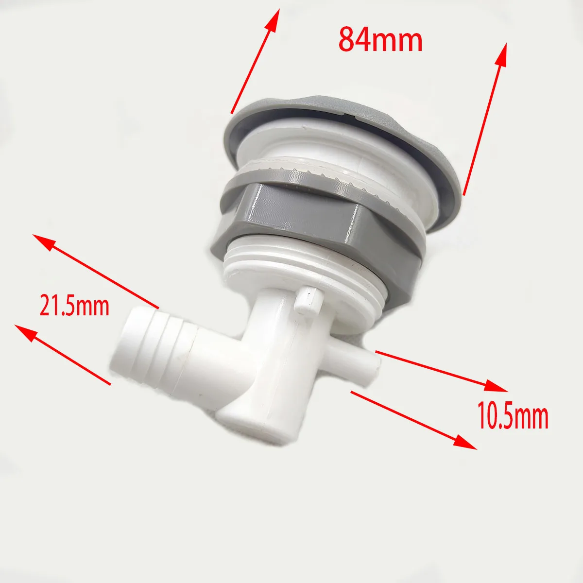 3-inch single rotating nozzle, 84mm plastic surface, spa nozzle suitable for massage bathtubs