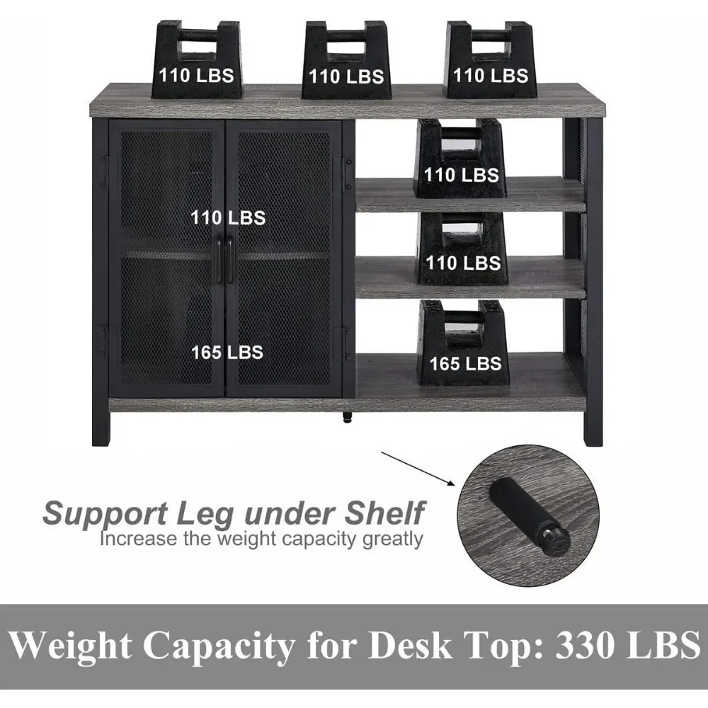 Hochwertiger Weinschrank für Zuhause, ländlicher Weinschrank mit Weinregal, Kaffee-Barschrank mit Stauraum