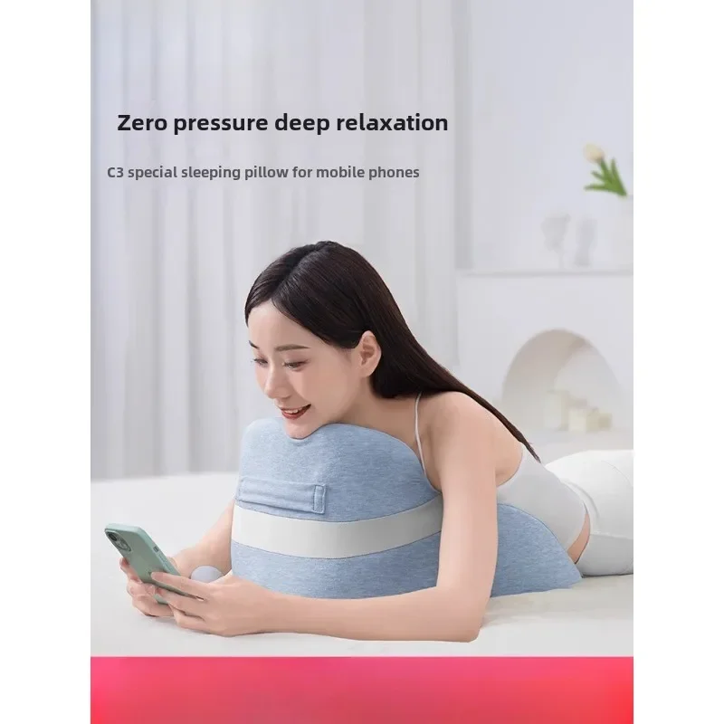 

Multifunctional Nighttime Bed Pillow Cat Cushion for Reading, Playing on Phone and Relaxing for Adults