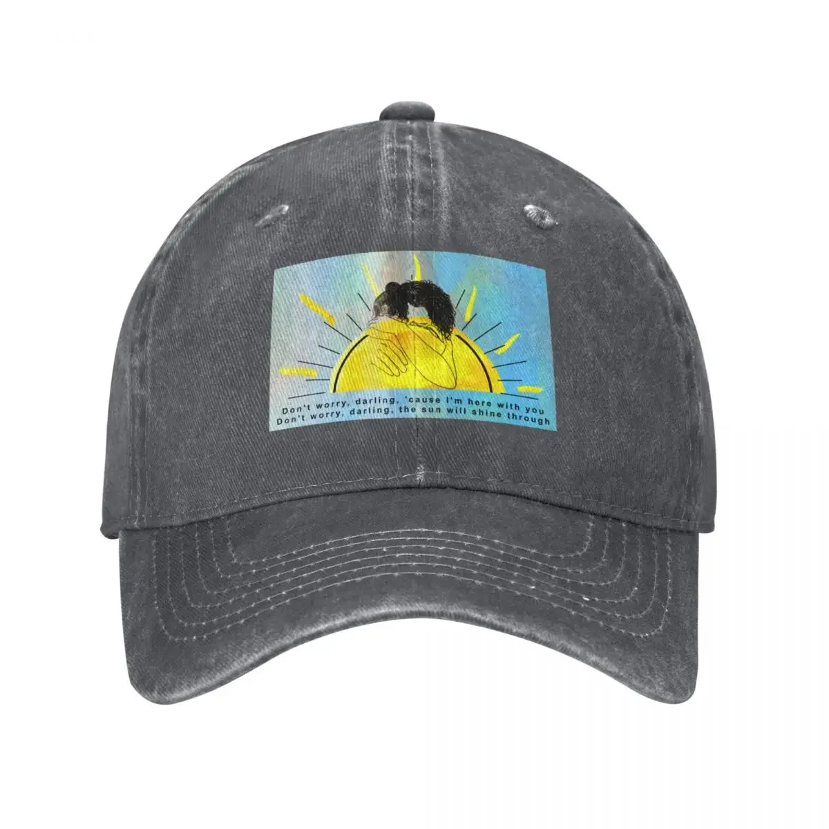 

the 1975 don't worry Baseball Cap Horse Hat Golf Hat Man beach hat Luxury Man Women's Hats 2025 Men's