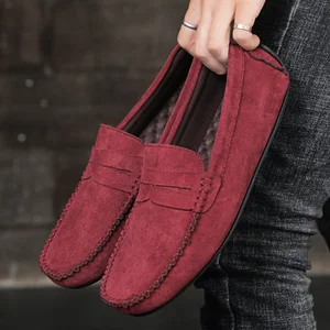 9 Hauptverkäufe Loafer Herren Wildleder - №5