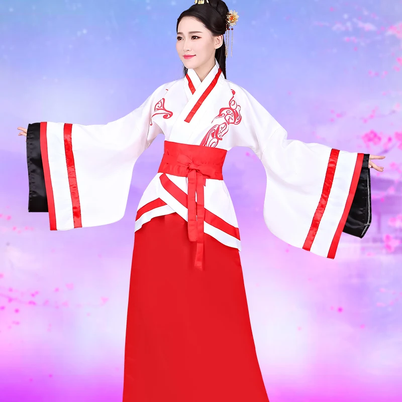 New Hanfu Women's costume hanfu ancient costume, Hanfu National women ancient costume  performance costume dancer outfit