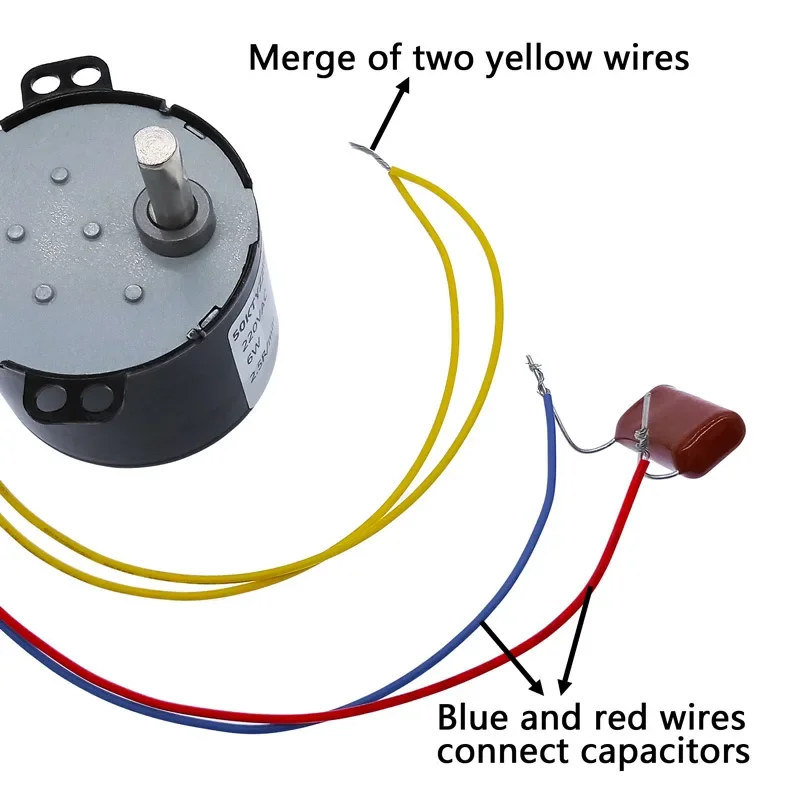 50KTYZ Permanent Magnet Synchronous Motor High Torque 220V AC Motor Forward And Reverse Controllable Geared Speed Reducer Motors