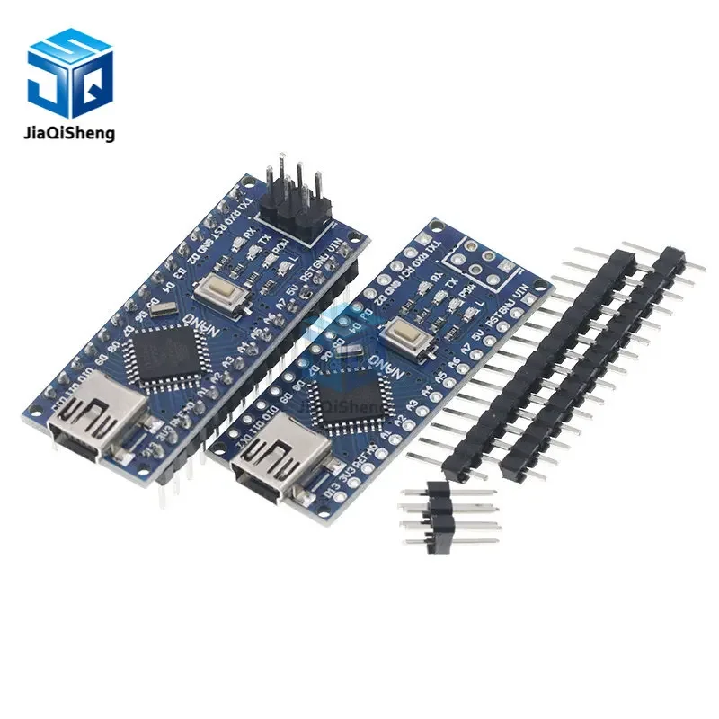 Nano-ミニUSBポート,16MHz,ブートローダー付き,nano 3.0コントローラー,ch340,arduino用,atmega328p,168p