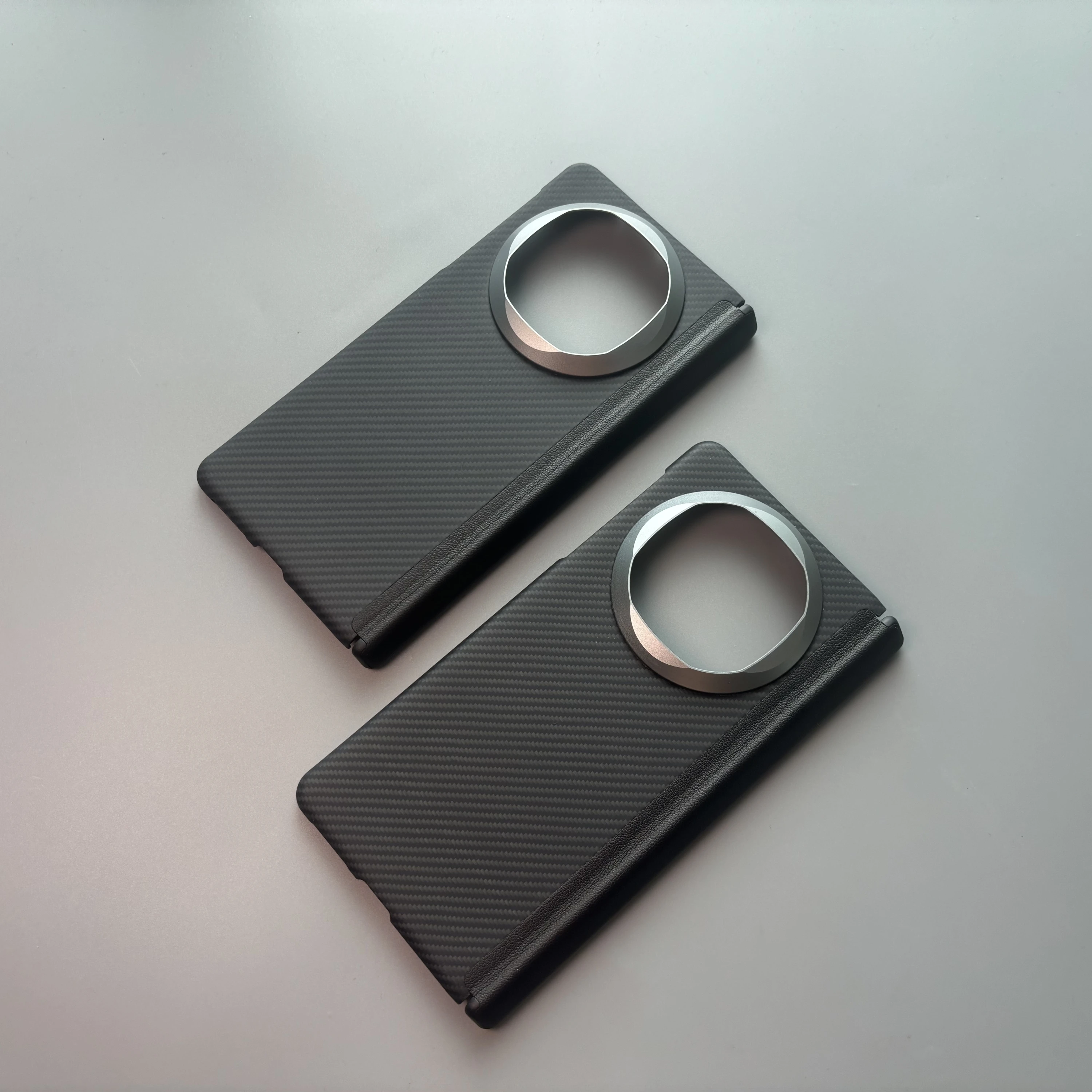 

Deluxe 600D Carbon Fiber MagSafe Wireless Charging Phone Case for HUAWEI Mate X6 Kevlar Fiber Mate X6 Slim Case