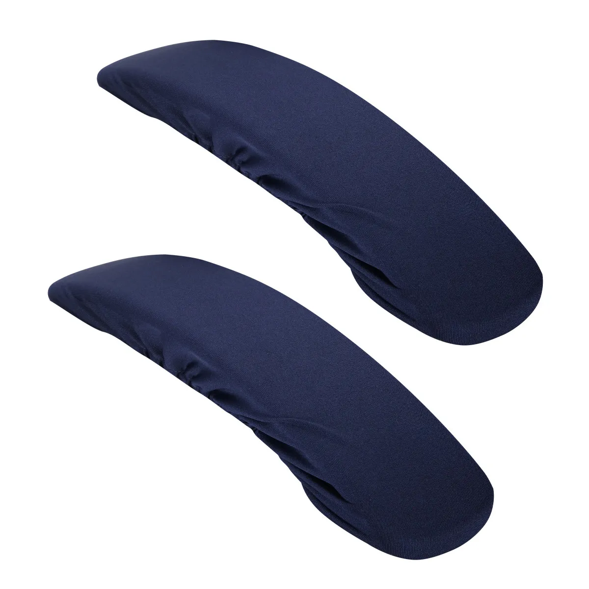 2Pcs Fabric Chair Handle Covers Elastic Protective Pads Dustproof Comfortable Touch Prevent Fingerprints Stains Smudges