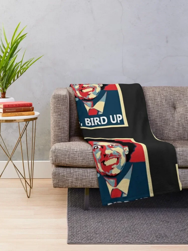 Eric André - Bird Up Edition! Throw Blanket Nap Plush Winter beds Furry Blankets