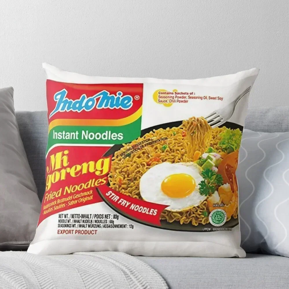 

Indomie Original Flavour Throw Pillow Christmas Covers bed pillows Decorative Cushion Custom Cushion pillow