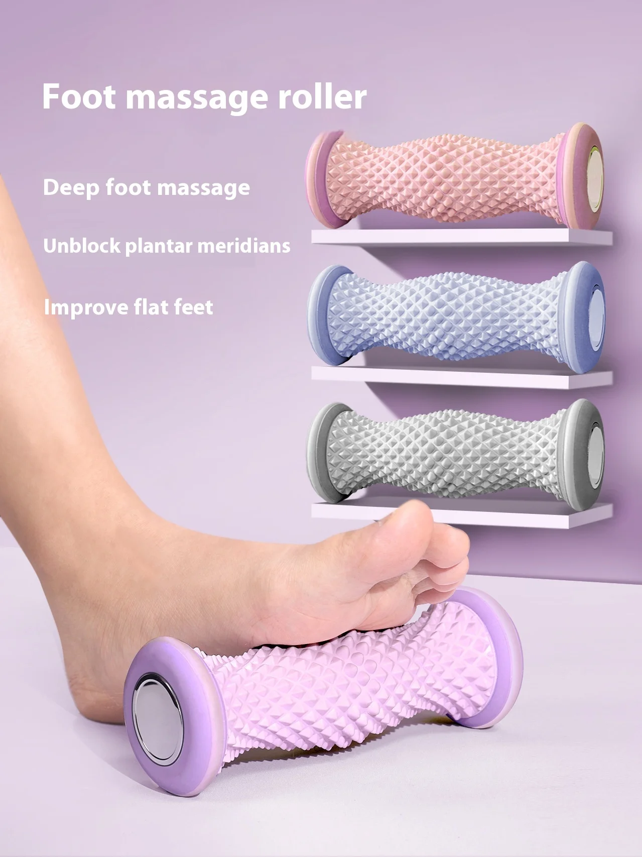 

Устройство для массажа ног, массажер, роликовый инструмент для массажа ног, массаж ног, разминание, прессование и сжимание ног, волшебный инструмент для домашнего использования