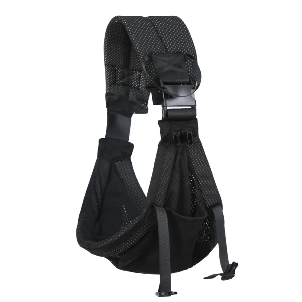 

Newborn Front Holding Baby Wrap Carrier Mesh Horizontal Holding Type Infant Backpacks Infant Kangaroo Bag Newborn Sling Wrap