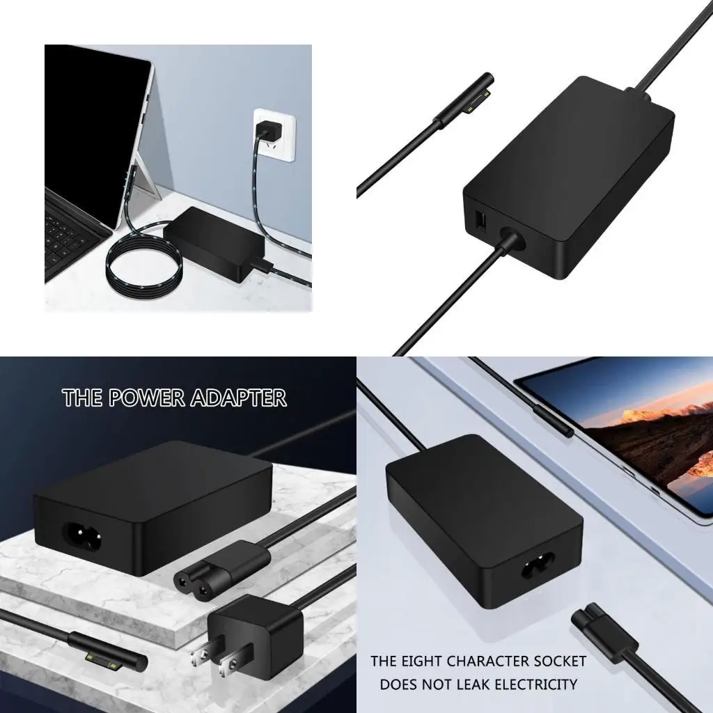 652F Laptop Portable Power Adapter with Overload Protections for Pro9/8/7/6/5/4/3 Laptop Charging Adapter