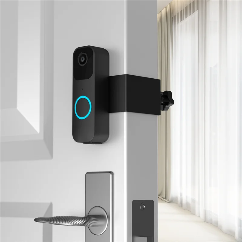 ABKQ-For قوس جرس الباب الوميض دون اللكم المضادة للسرقة مشبك الباب الثابت قوس انحياز جبل مع جرس الباب الوميض