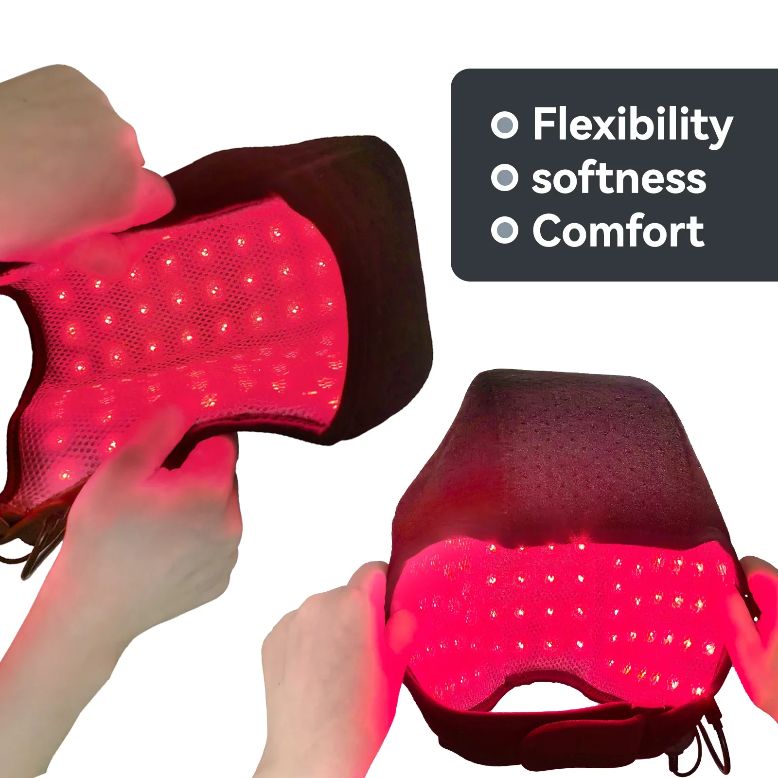 head red light therapy hat hair regrowth portable blue red light therapy cap