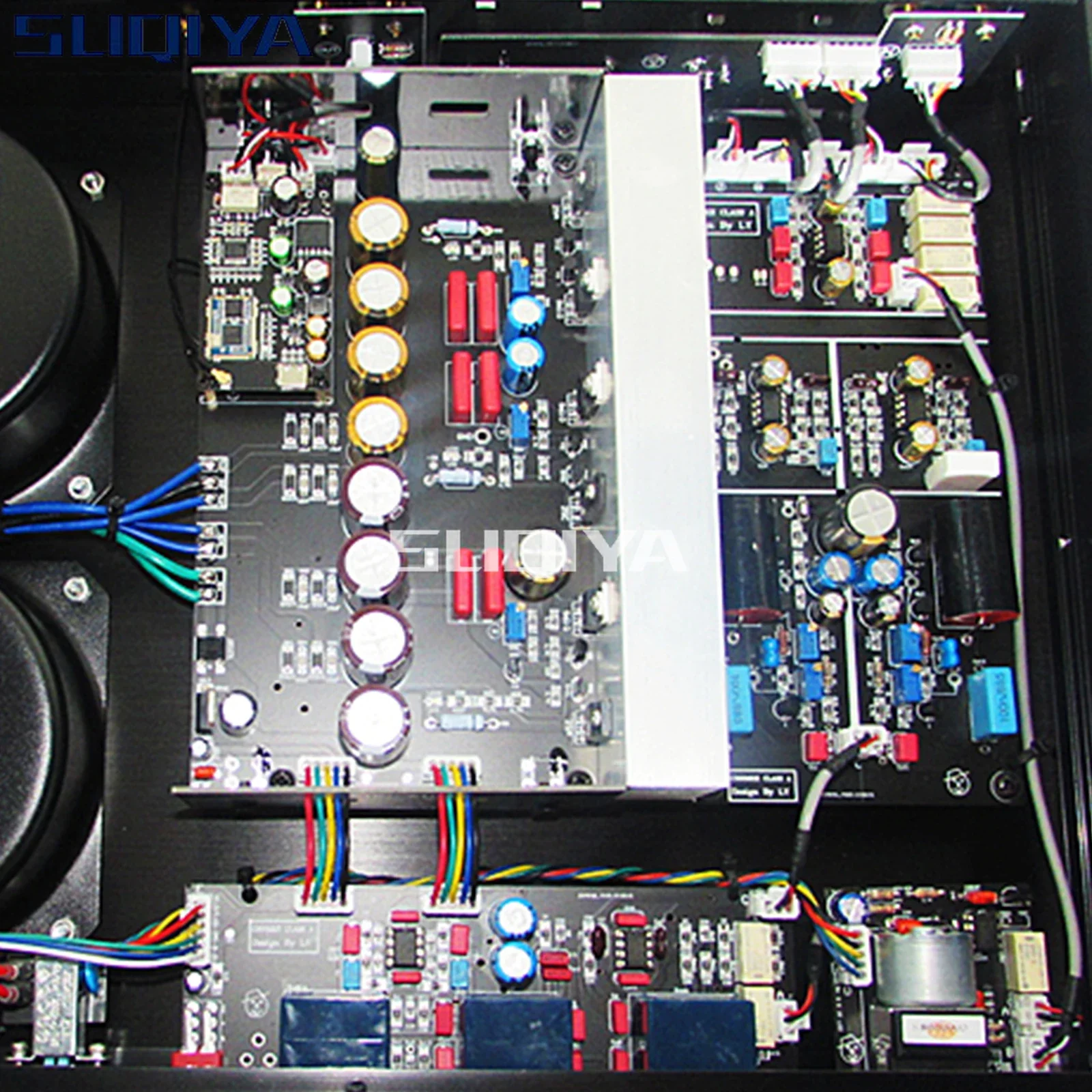 SUQIYA-preamplificador de potencia de Audio, preamplificador de clase A, Hifi, totalmente equilibrado, Bluetooth, C300MKII Pure