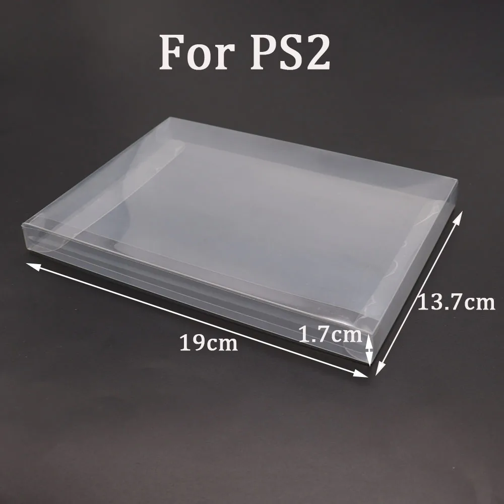20 stücke transparente Game Box Protector Case CIB-Spiele klares Plastik Haustier für N64 GB GBA GBC NES NES Switch für PS5 PS4 PS3 PS2