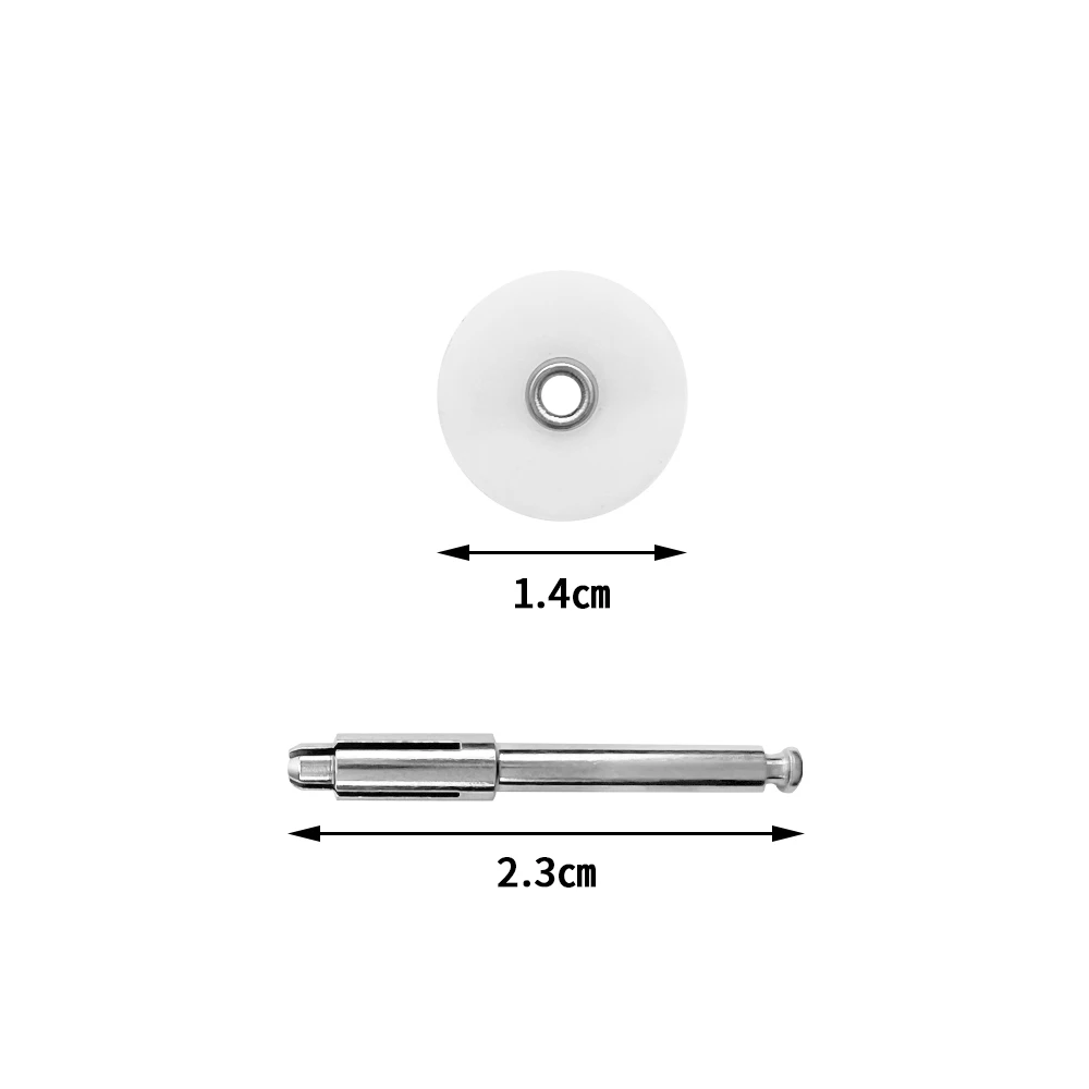 40Pcs/Box Dental Polishing Disc Set Fixed Rod Arbor Soflex Flexi Disc Ra Handle For Teeth Polishing Contouring Dental Material