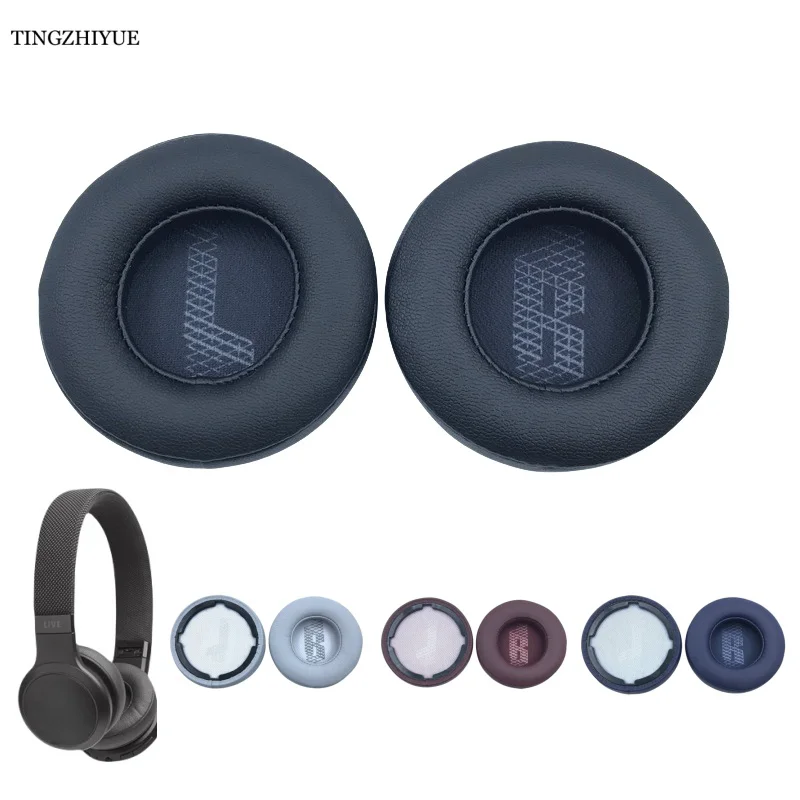 Almohadillas de repuesto LIVE400BT, para auriculares JBL Live 400BT/ Live 460NC, piezas de reparación de cubierta de auriculares JBL Live 460NC