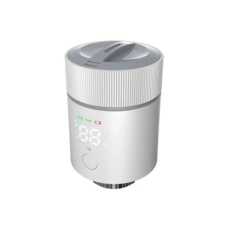 N84R Tuya Wifi Termostato Intelligente TRV Termostatico Valvola Del Radiatore Attuatore Controllo della Temperatura Casa Intelligente Voce Casa