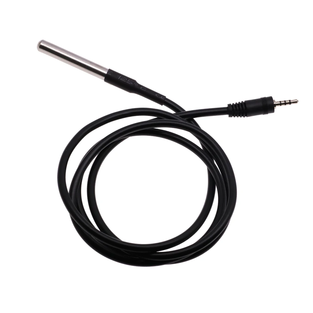 1M/2M/3M DS18B20 Stainless Steel Package Waterproof 1 Meter Temperature Probe Temperature Sensor 18b20 For Arduino Diy Kit