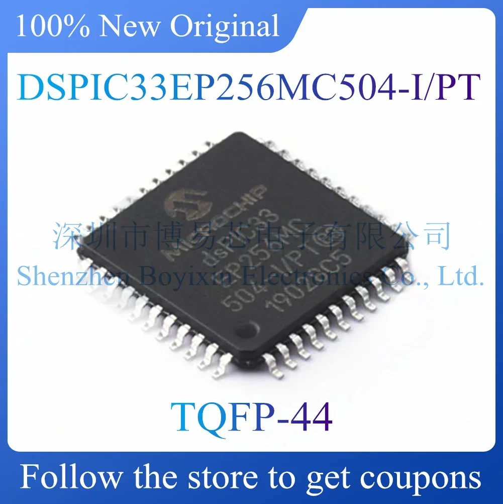 

NEW DSPIC33EP256MC504-I/PT Original Product.Package TQFP-44