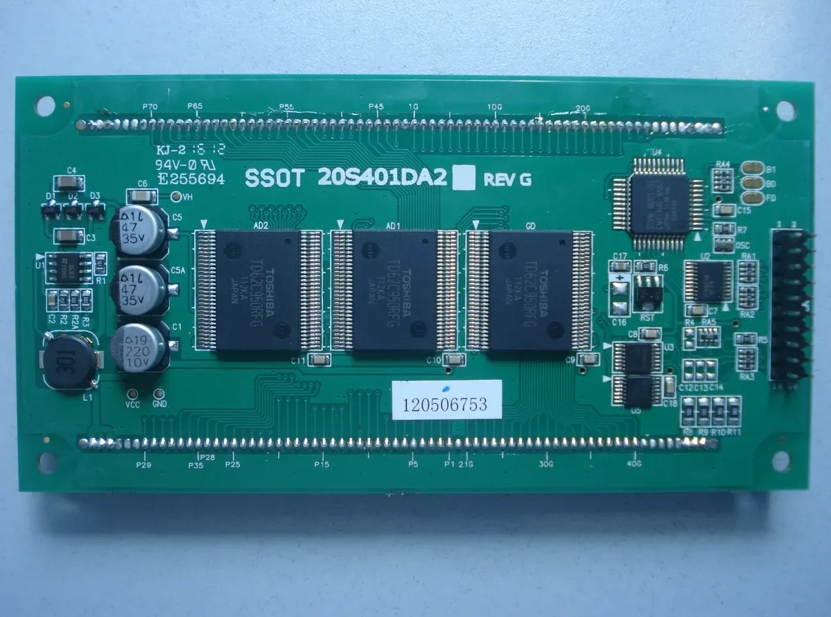 Original 20S401DA2 LCD Screen VFD Dot Matrix Display Module Repair replacement