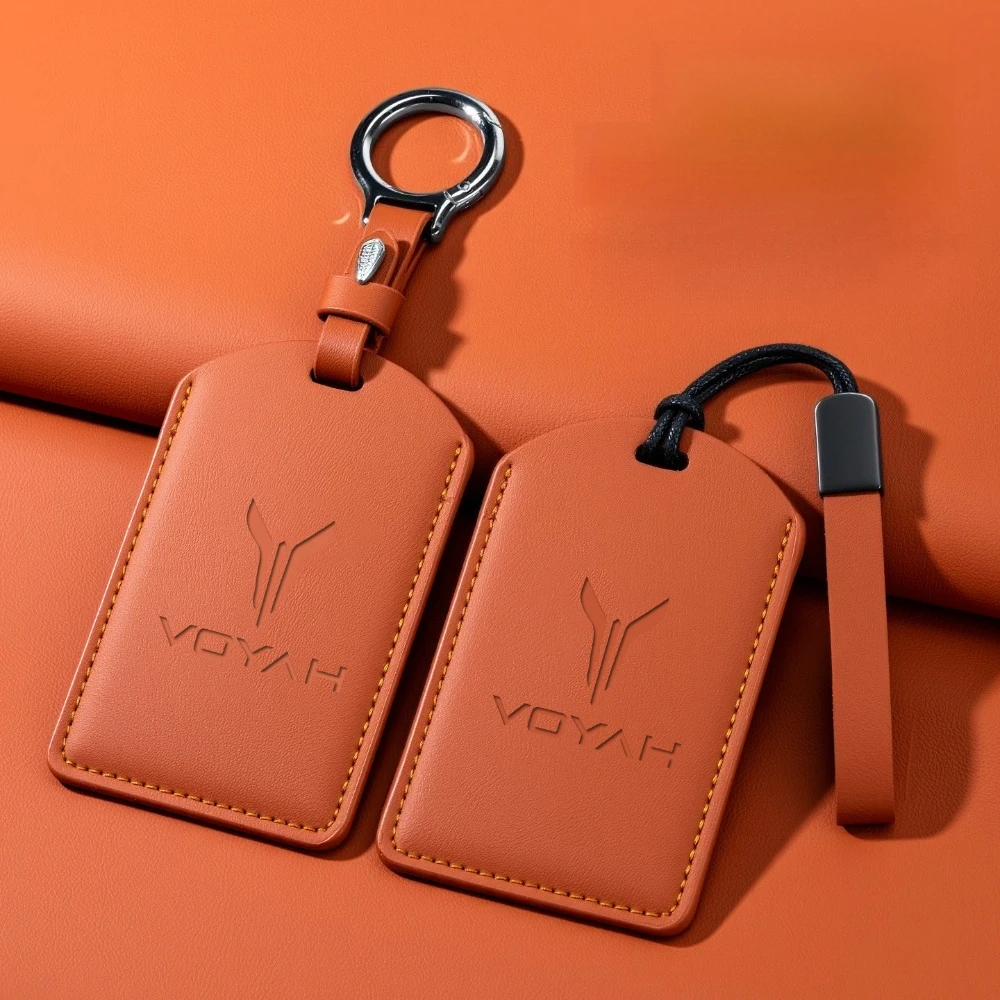 For Voyah Chasing Light S, Dreamer PHEV, FREE, Taishan X8, NFC Card Key Case, Car Key Shell, Key Ring Holder Auto Accessories