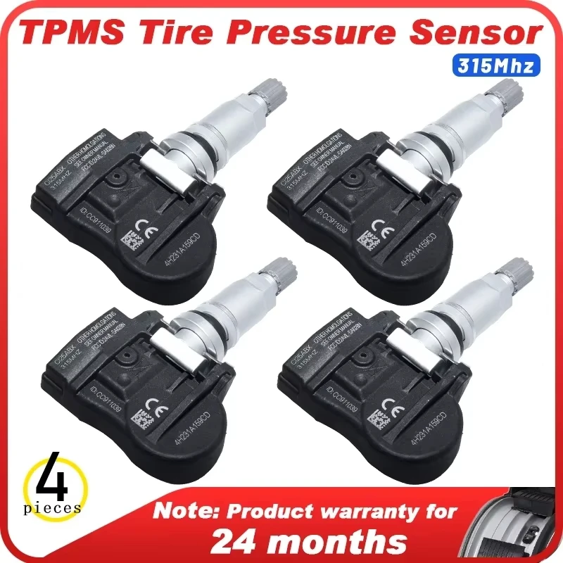4Pcs 315Mhz New Tpm…