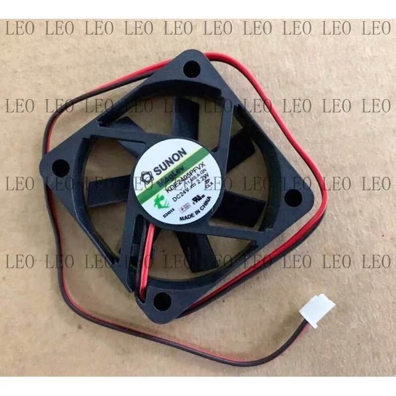 MY For Sunon KDE2405PFVX DC24V 2.2W Cooling Fan 50*50*10mm 2wire