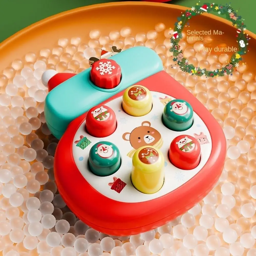 Giocattolo educativo per bambini Happy Marmotta Colori casualizzati Gioco di spinta veloce Gioco di memoria giocattolo Self Care Whack Mole Game