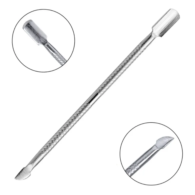 1/10 Peças Empurrador de Cutículas de Ponta Dupla para Remoção de Gel, Ferramenta de Limpeza de Sujeira e Pele Morta das Unhas, Empurrador de Unhas, Ferramentas para Unhas