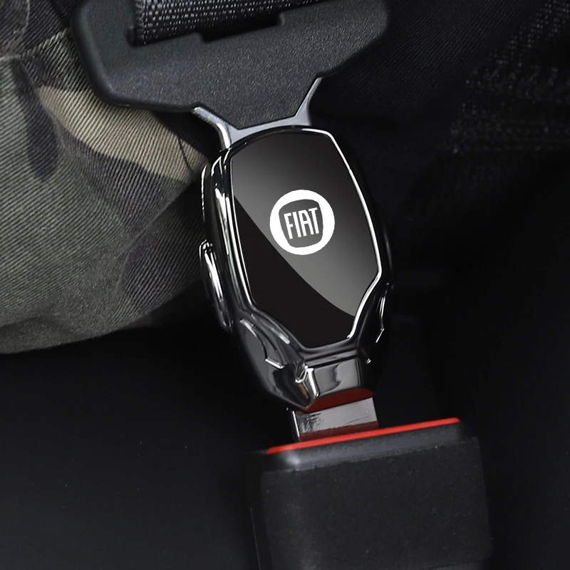حزام مقعد السيارة المعدني لسيارات فيات ، العبارث ، الباندا ، 2 ، بونتو ، تيبو ، إيجيا ، إكسسوار السيارة ، مجوهرات #4