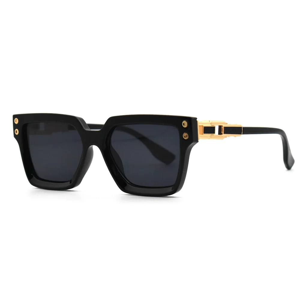 Luxury Vintage 2025 Design Square Sunglasses For Men Fashion Oversized Anti-Reflective UV400 Driving Shades Women Eyewear