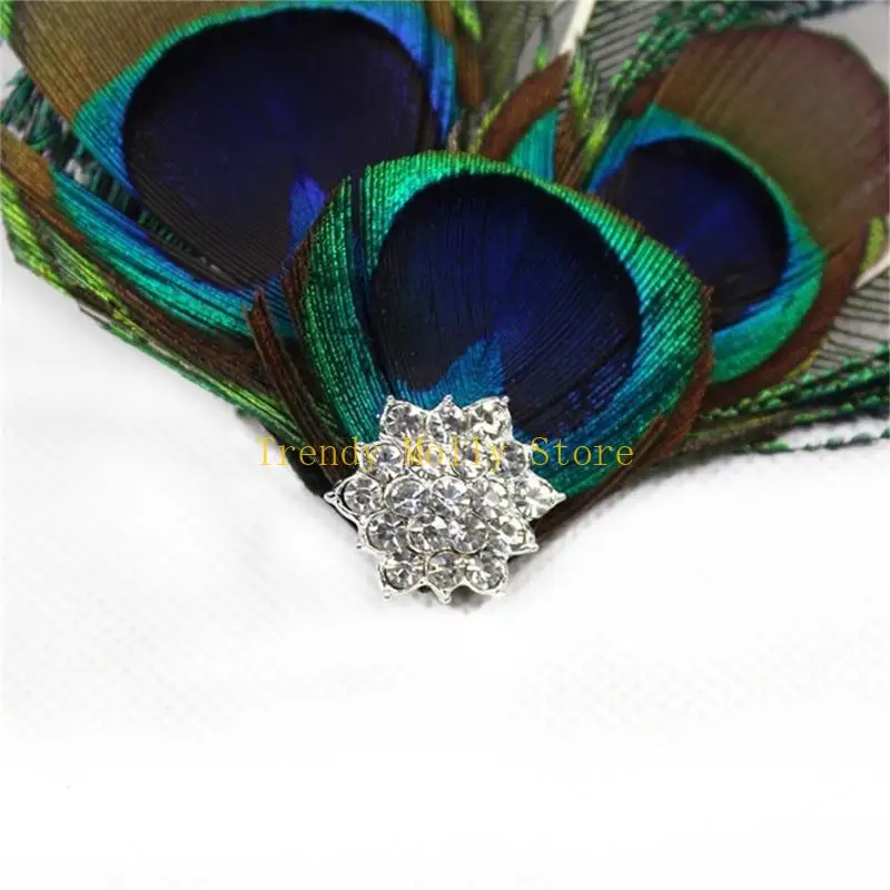 N5KB Teaparty Fascinator Hair Clip for Party Wedding Wedd