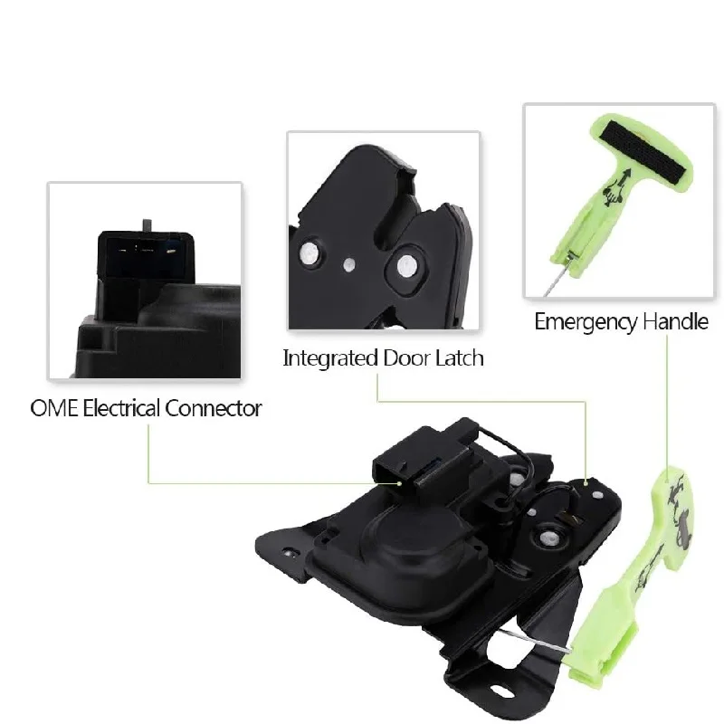 Car Tailgate Lock Trunk Latch Actuator Replace 5056244AA 5056244AB For Chrysler 200 300 Dodge Avenger Challenger Charger Dart