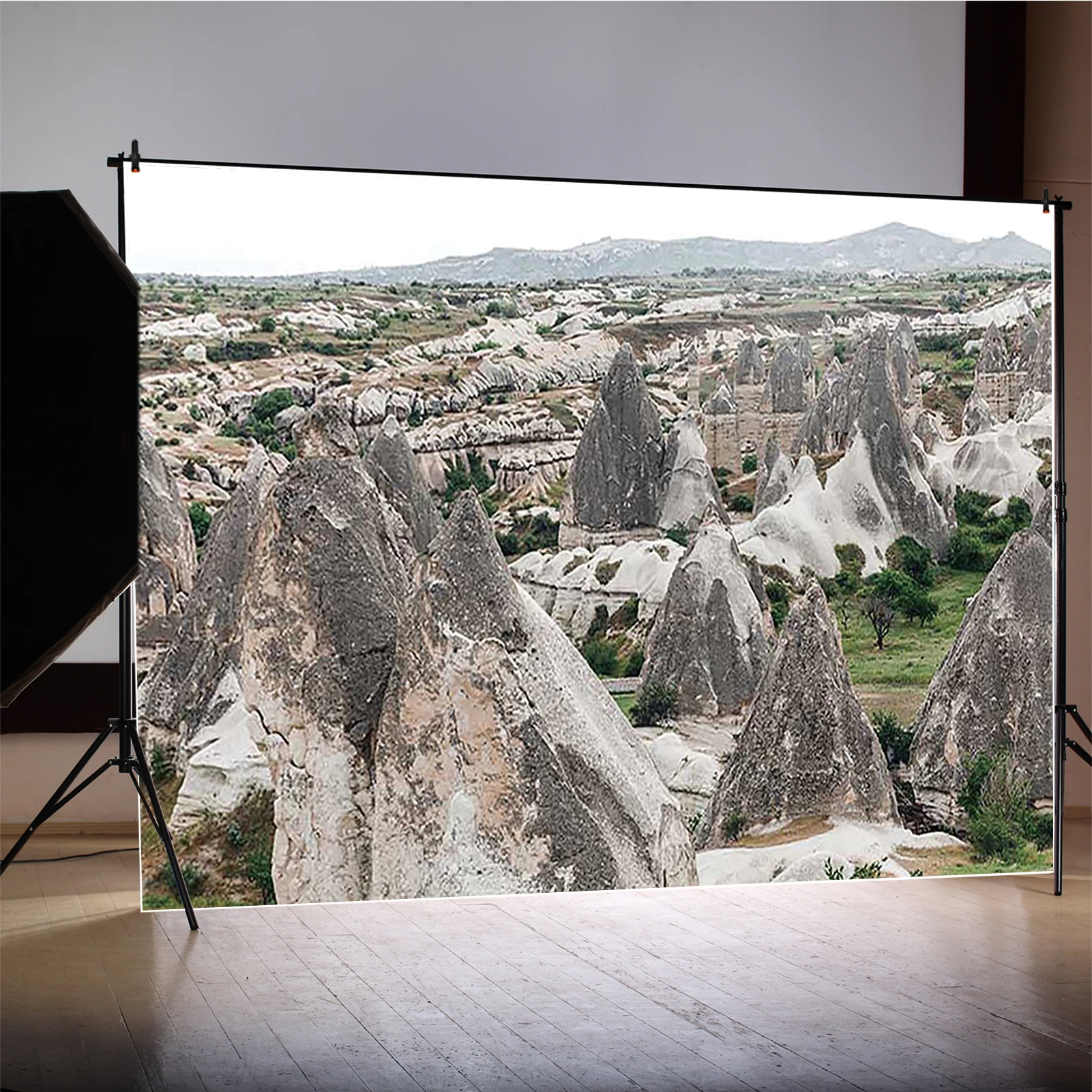 MOON.QG paisaje Glaciar Foothill telón de fondo fotografía río montaña bosque fondo Photozone papel tapiz foto