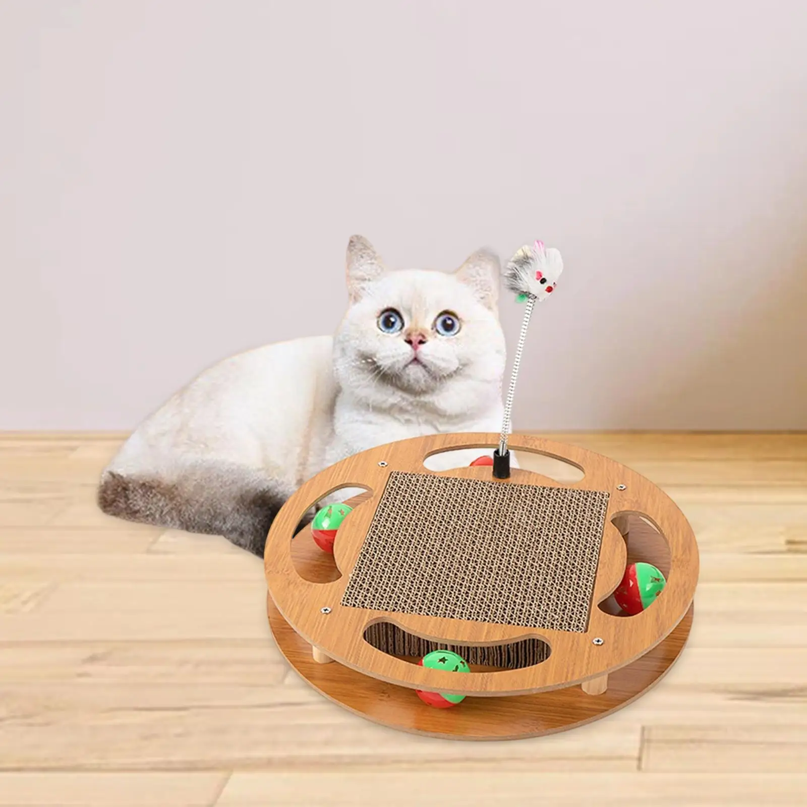 Durable Cat Scratcher Interactive Toys Prevents Furniture Damage Cat Scratching Pad Nest for Activity Center Pet Accessories