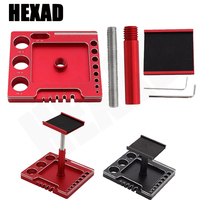 360 Deree Rotate Repair Station RC Car Tool Heightening Work Stand Assembly Platform  for Axial 1/18 1/24 TRX4M SCX24 Fcx24