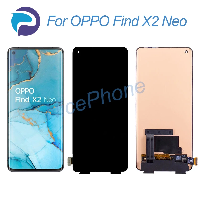 

for OPPO Find X2 Neo LCD Display Touch Screen Digitizer Assembly Replacement 6.5" CPH2009 Find X2 Neo Screen Display LCD