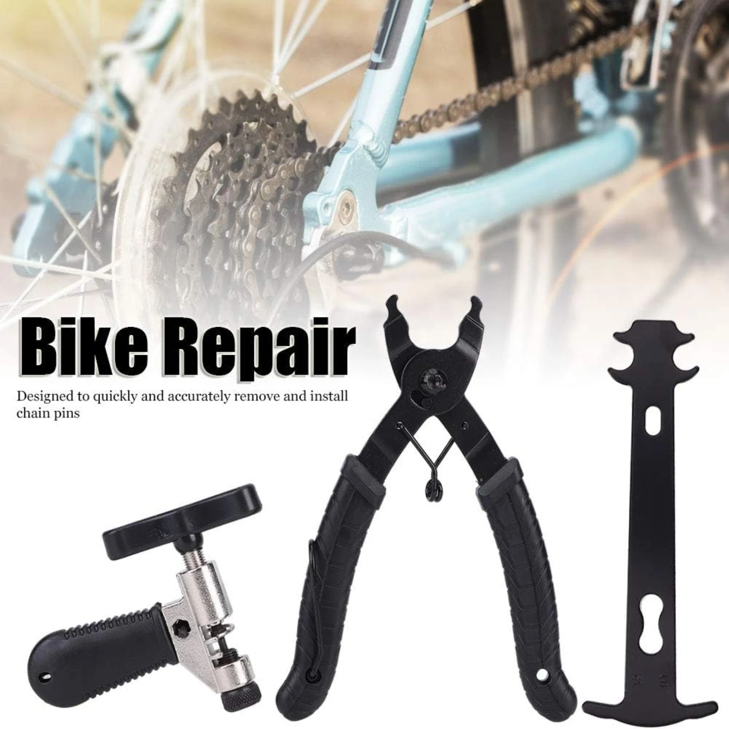 Sturdy, High-Quality and Reliable Bike Maintenance Accessories for Ordinary Bicycle Chains with 7/8/9/10 Speeds  Efficient Link