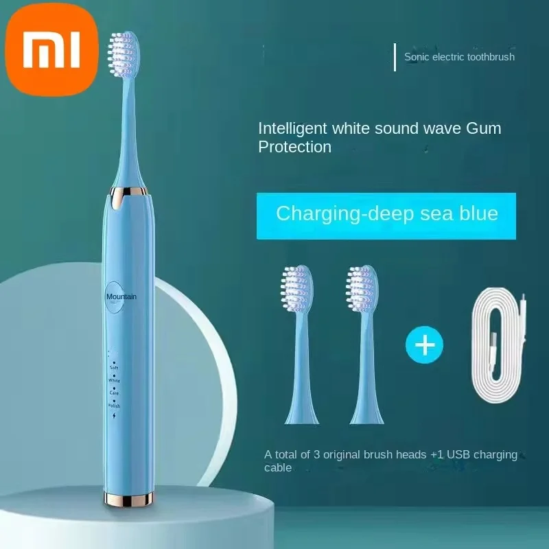 Xiaomi Mijia-Ультразвуковая электрическая зубная щетка, Магнитная подвеска, USB для зарядки huawei, Уровень 7, водонепроницаемая, новинка, 2022