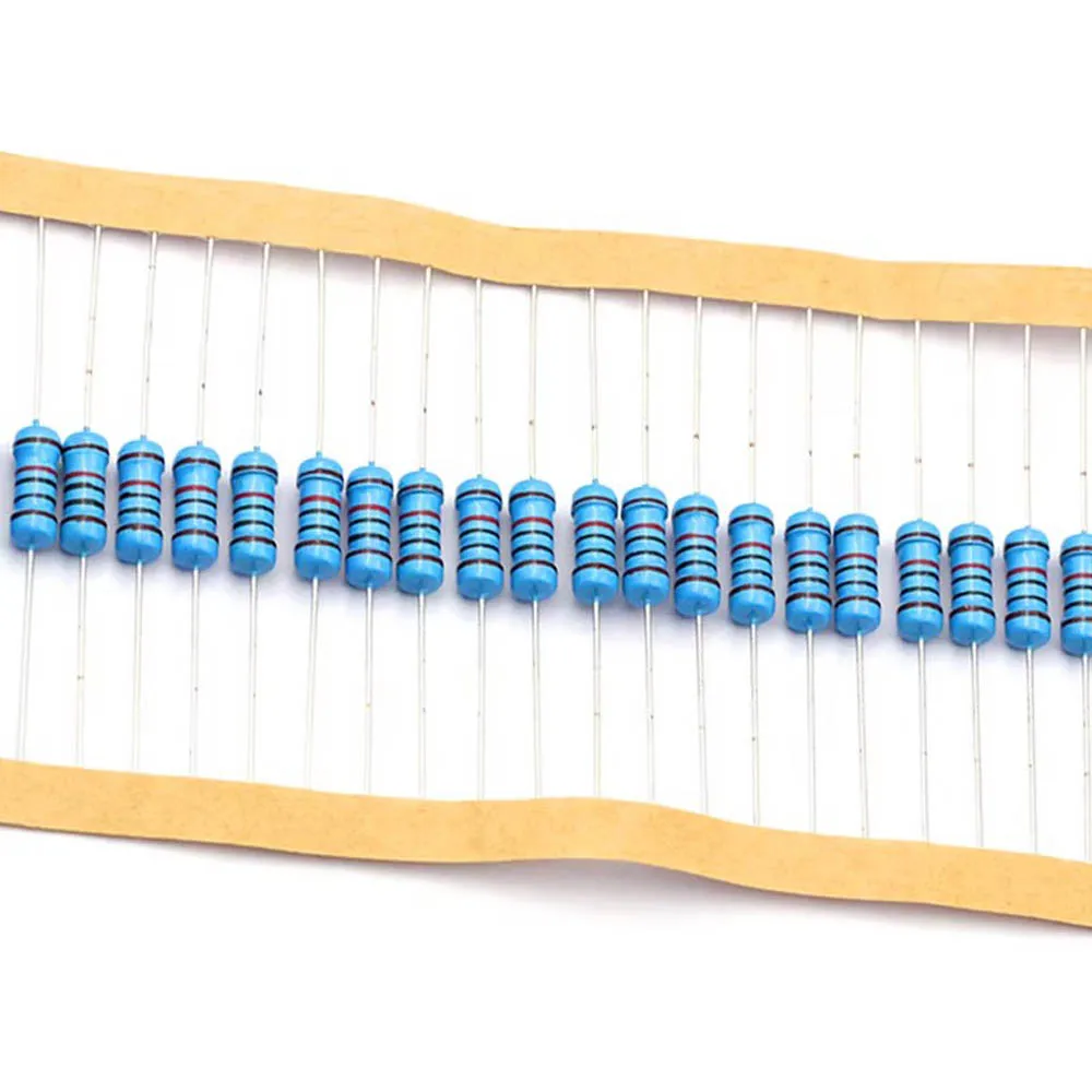 1/2W 1% 73valuesX20pcs = 1460pcs 1R ~ 1M Ohm Pack 0.5W zestaw rezystor z folii metalowej — zdjęcie produktu 4