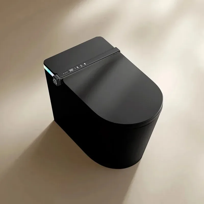 

S002 Automatic Ceramic Mounted One Piece Tankless Bowl Hang ADA Bidet Wc Set Smart Toilet with APP Control