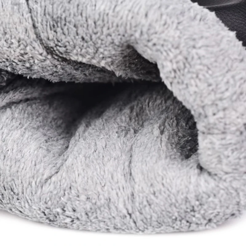 Motorcycle Scooter Thick Warm Handlebar Muff Grip Handle Bar Muff Rainproof Riding Protective Winter Warmer Thermal Cover Gloves