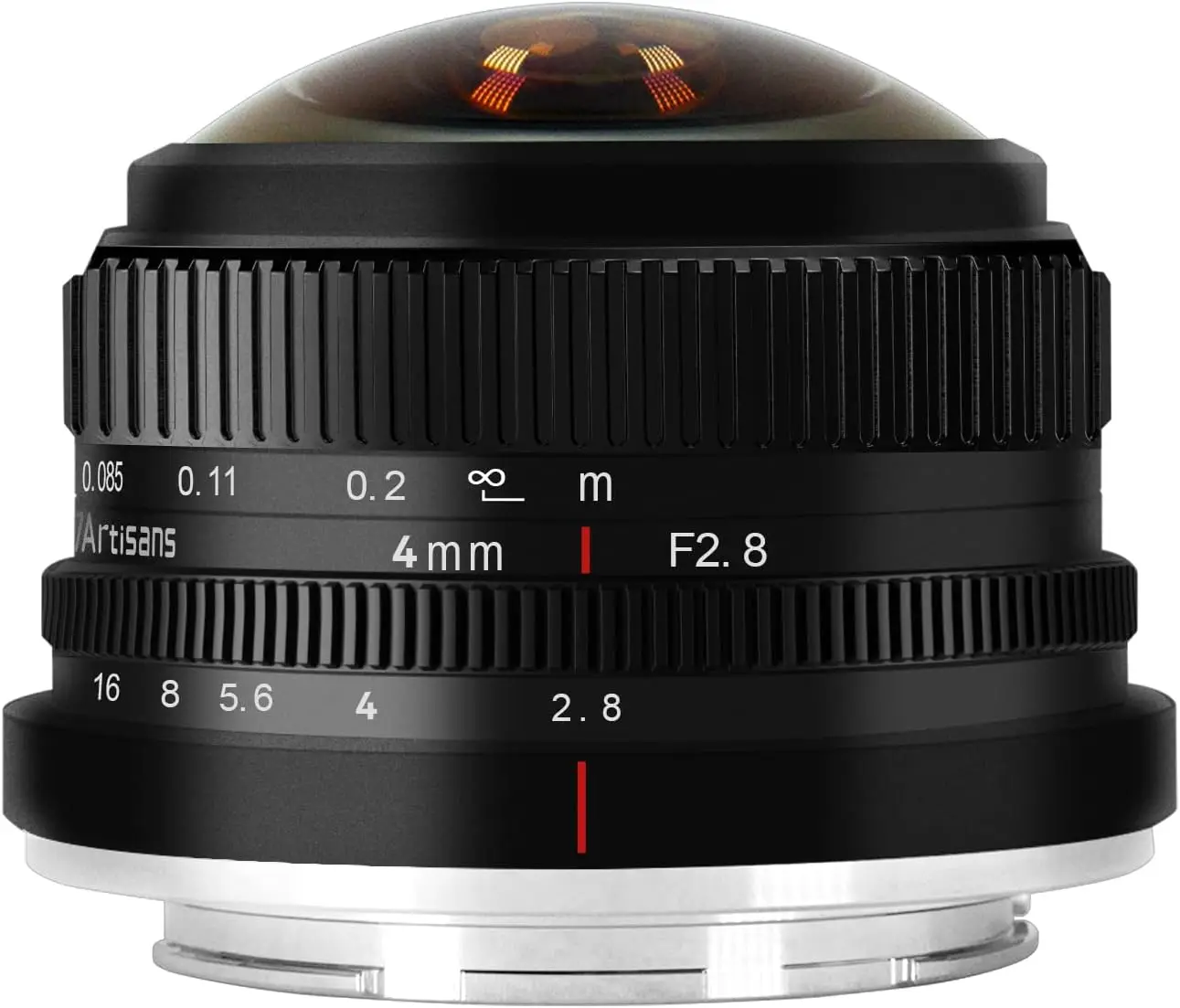 

7 Artisans 4mm F2.8 Fisheye Ultra Wide Angle Lens Manual Focus Prime Lens Compatible for E-Mount Mirrorless Camera A6300