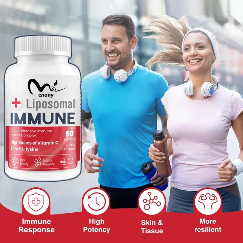 

Усовершенствованная Иммунная добавка liposome, содержит 1500 мг комплекса L-лизина, витамины, минералы и травяные экстракты, 60 капсул