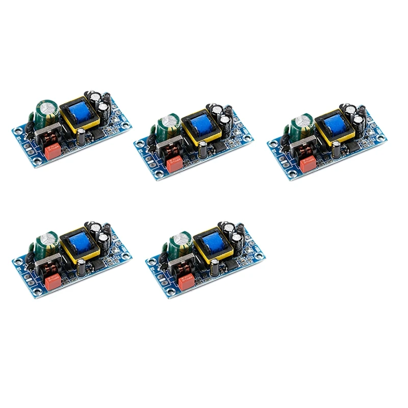 RISE-5Pcs 10W AC-DC Converter Module AC 110V 220V 120V 230V To 5V 2A 3A DC Switching Power Supply Low Ripple Power Board