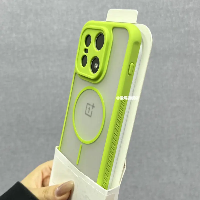 Etui na OnePlus 15, modne silikonowe etui z magnetycznym zamknięciem, ochrona przed upadkiem, tylna obudowa na OnePlus 15, bumper, funda. — zdjęcie produktu 4